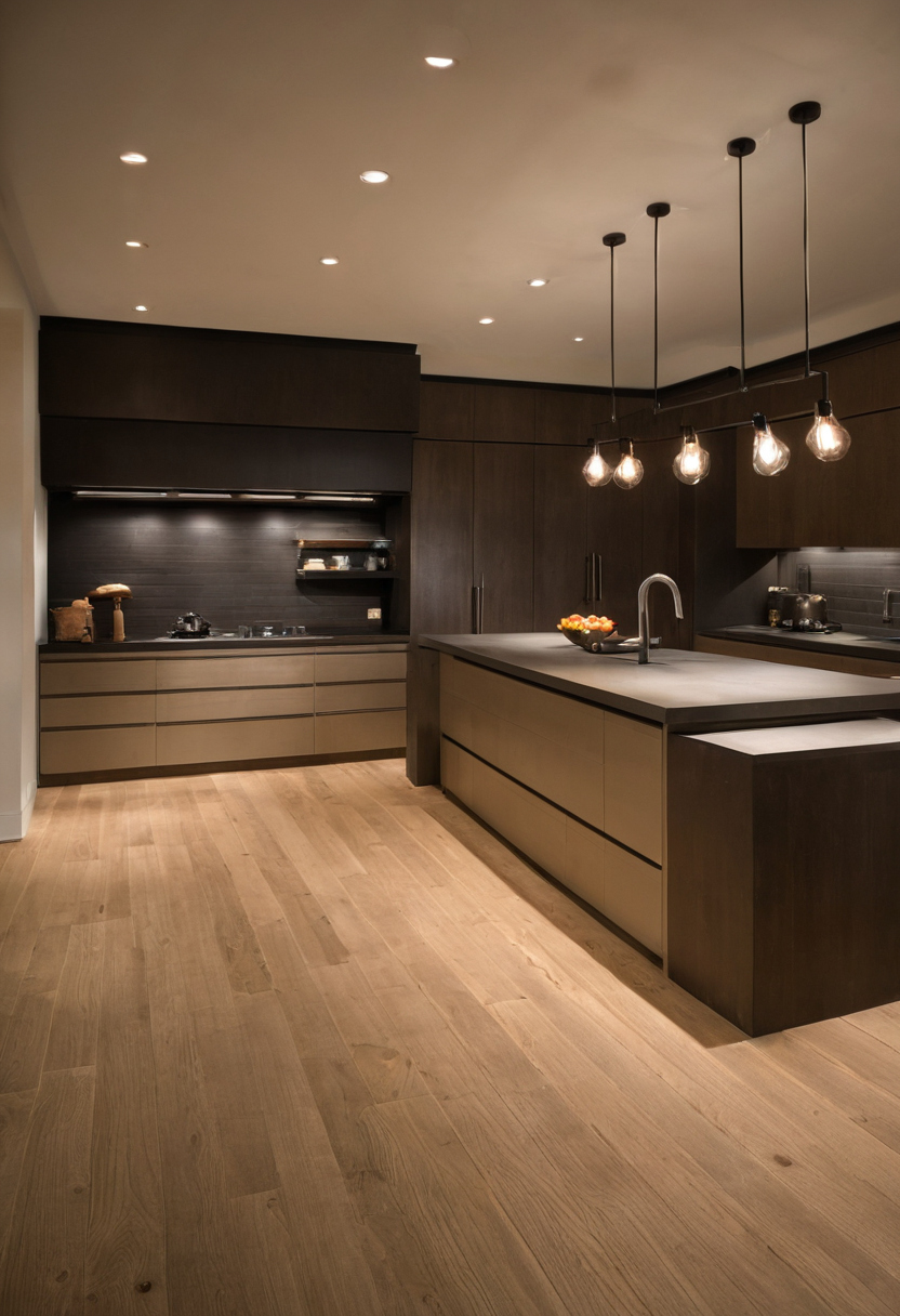 What is the kitchen work triangle rule and how does an island affect it